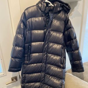 COPY - High gloss long super puff TNA jacket.